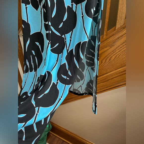 Micheal Kors blue&black maxi dress size S - Picture 5 of 6